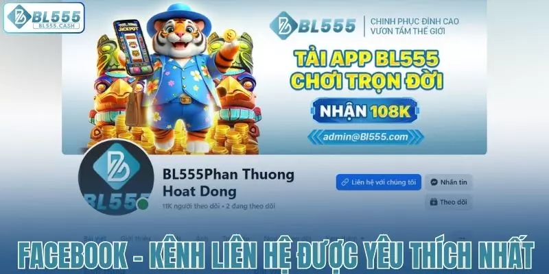 Facebook - Kênh liên hệ được yêu thích nhất